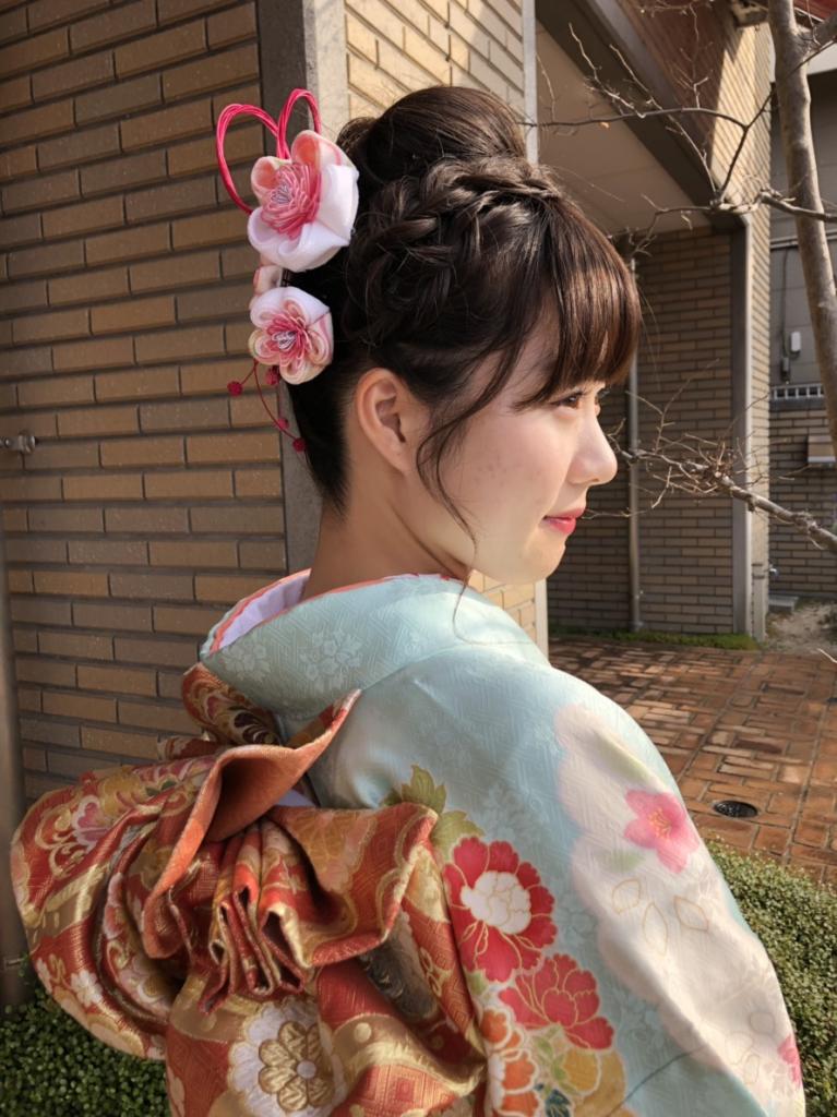 成人式アレンジ