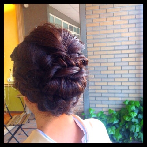 着物ヘアアレンジ2
